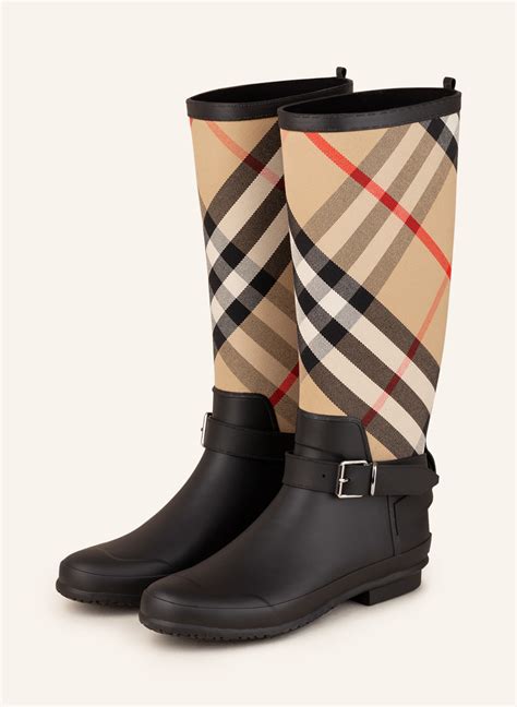 burberry white boots|burberry waterproof boots.